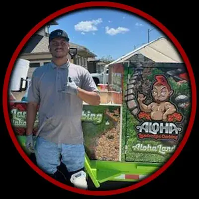 Shaden Aquino, owner of Aloha Landscape Curbing