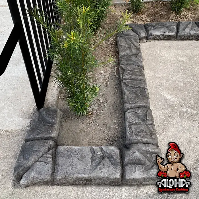 Casablanca Cobble curbing with a cobbled stone texture